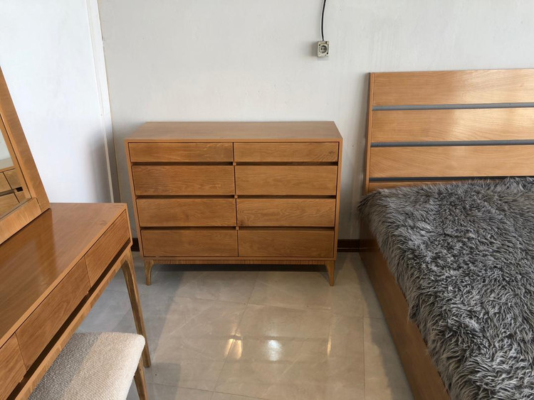 سرویس خواب تمام چوب مدل اطلس