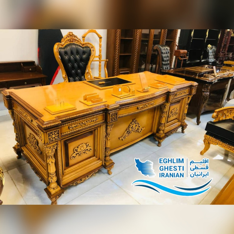 میز و مبلمان اداری مدل شاهنشاهی