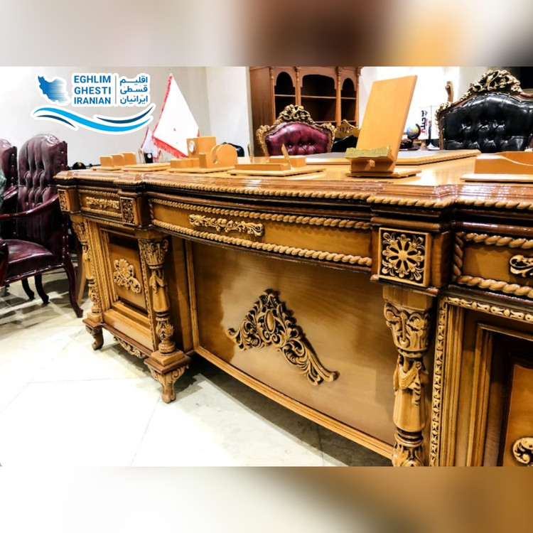 میز و مبلمان اداری مدل شاهنشاهی