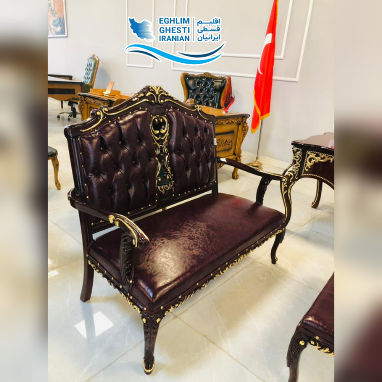 میز مدیریت کوروش و صندلی و نیم ست مارشال